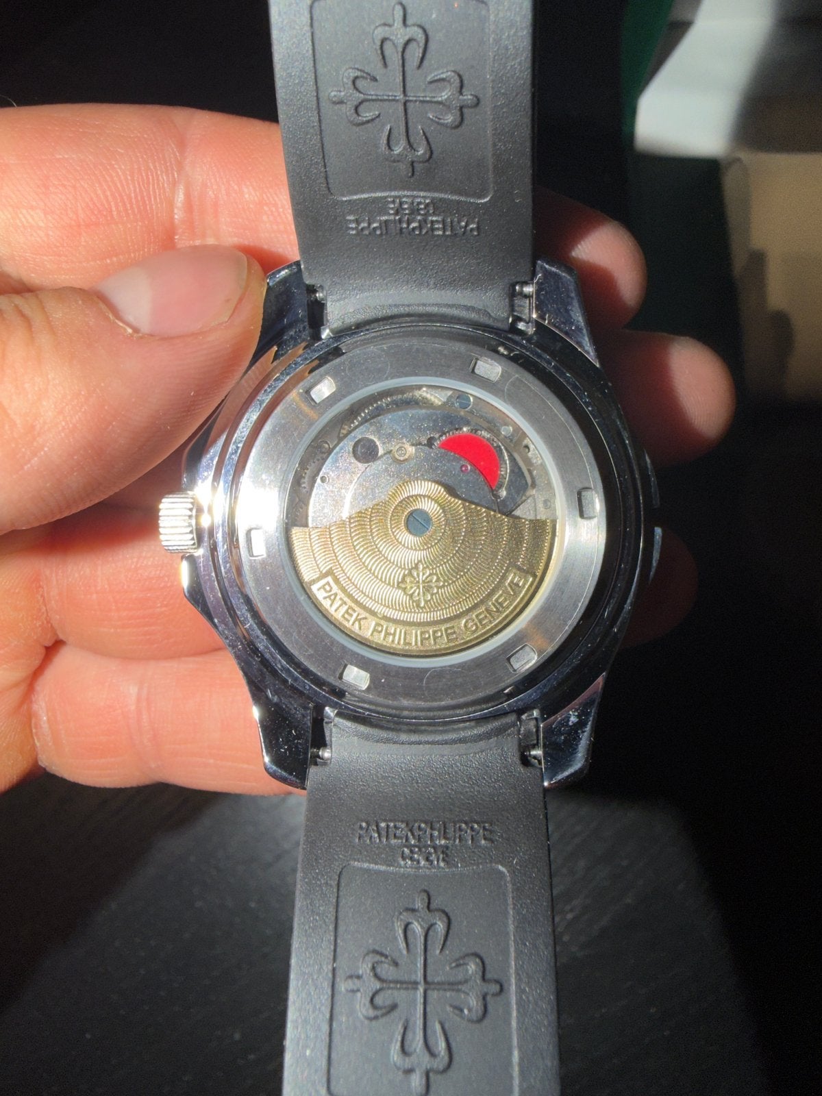 Patek Philippe Aquanaut 5167A-001, Overige merken, Staal, Polshorloge, Overige materialen