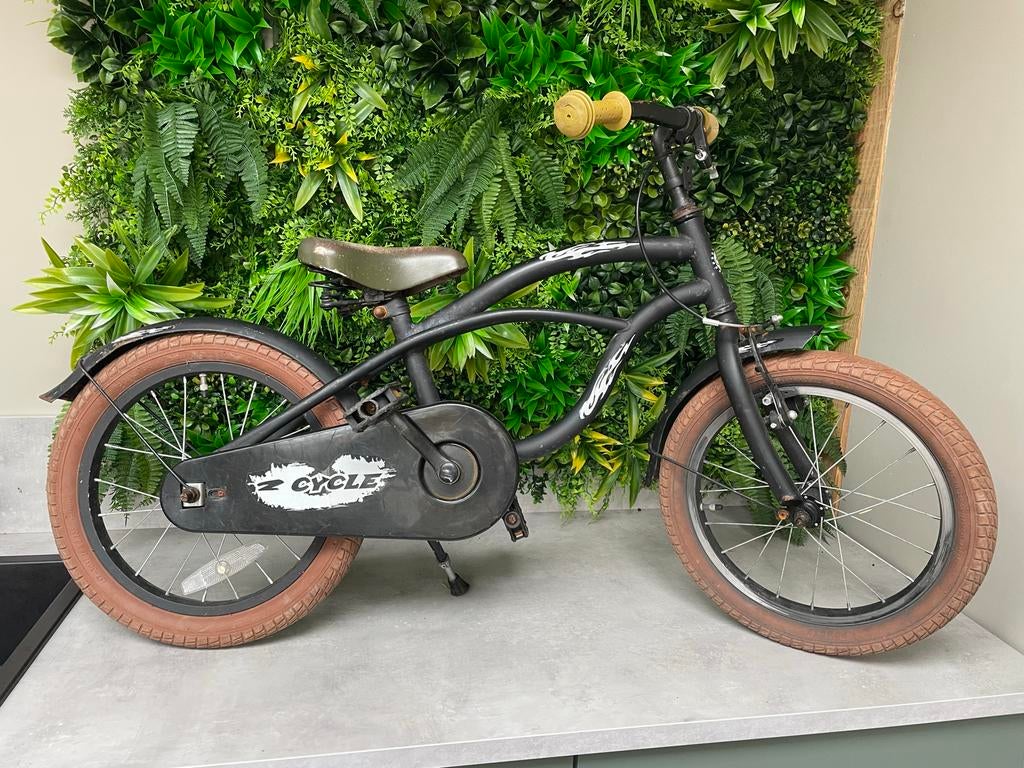 Stoere Z Cycle Kinderfiets - 16 inch wielen, Fietsen en Brommers, Ophalen, Gebruikt, Velgrem, 16 tot 20 inch