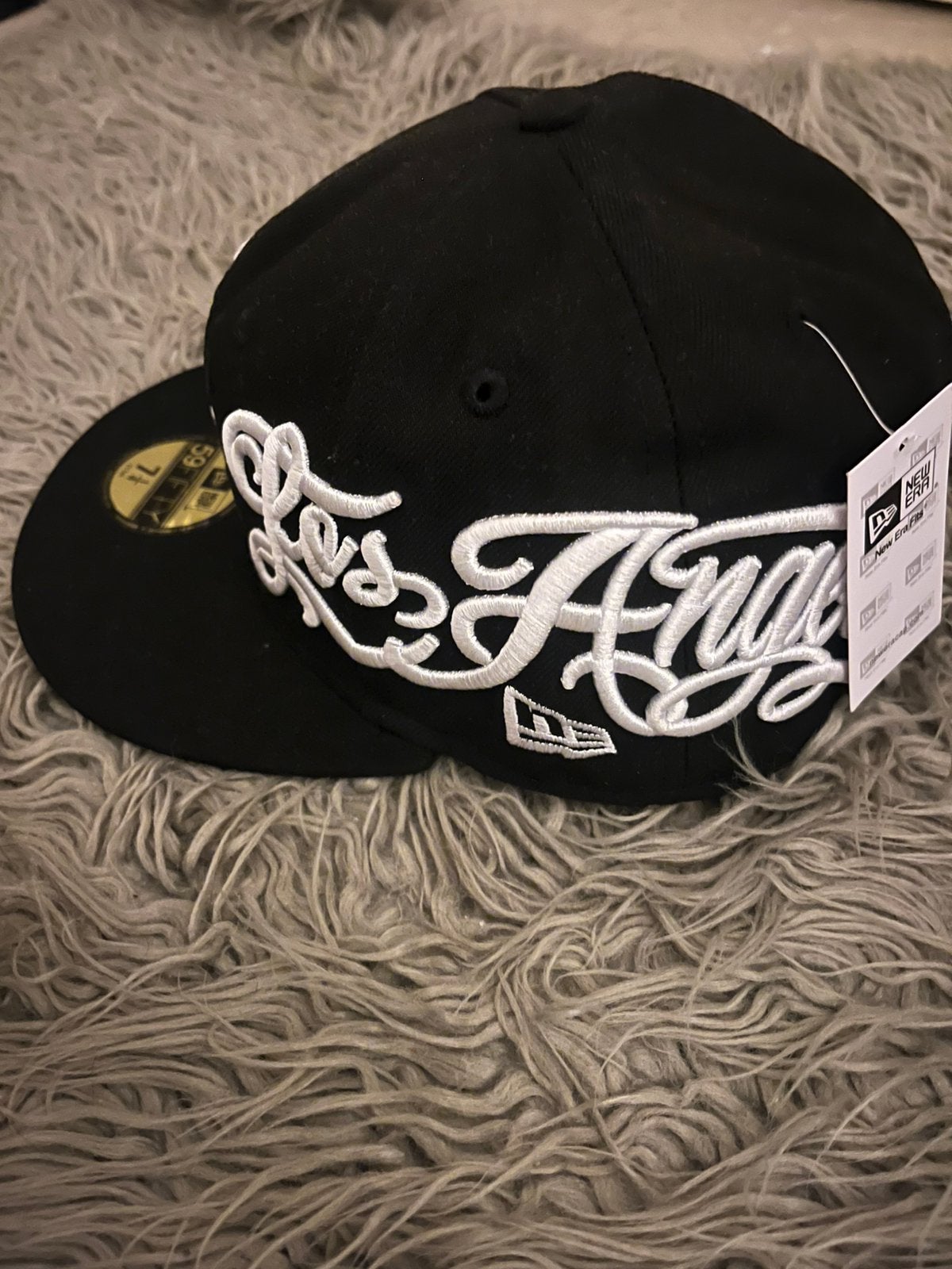 New Era 59FIFTY Los Angeles – Zwart/Wit – Nieuw, Ophalen of Verzenden, Nieuw