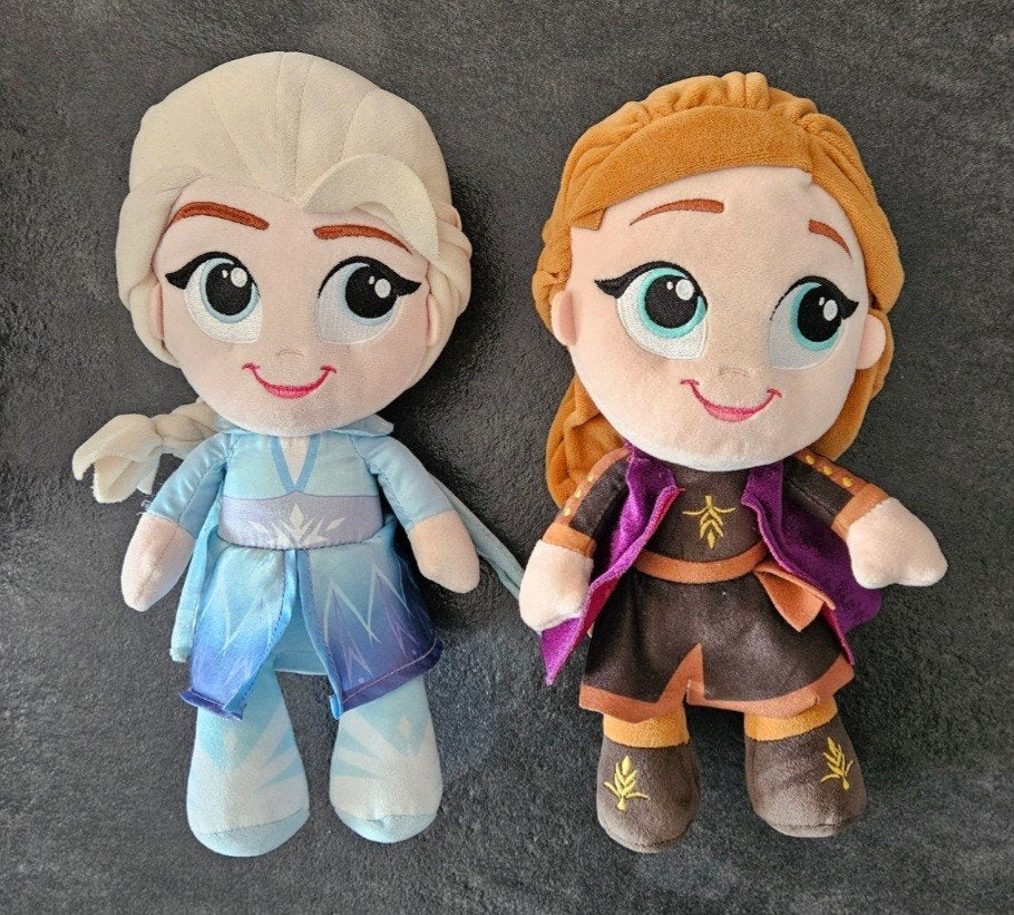Disney knuffels Simba, Lion King, Elsa, Frozen, Olaf, Anna,, Ophalen of Verzenden, Zo goed als nieuw
