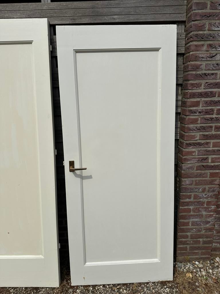 Jaren 30 binnendeur, Deurkozijn, Zo goed als nieuw, Hout, Ophalen