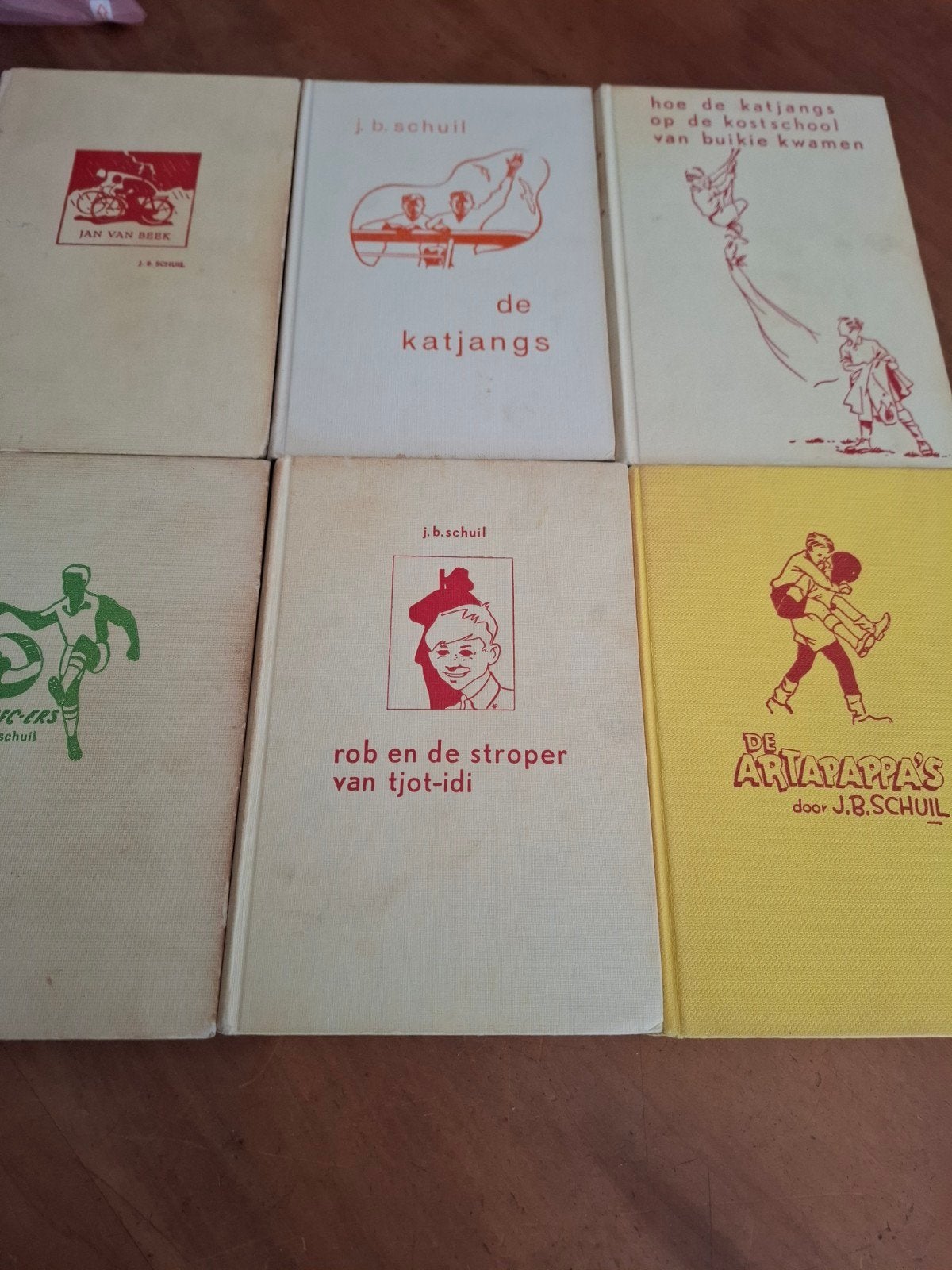 Oude boeken van j.b.Schuil, Ophalen of Verzenden, Gelezen