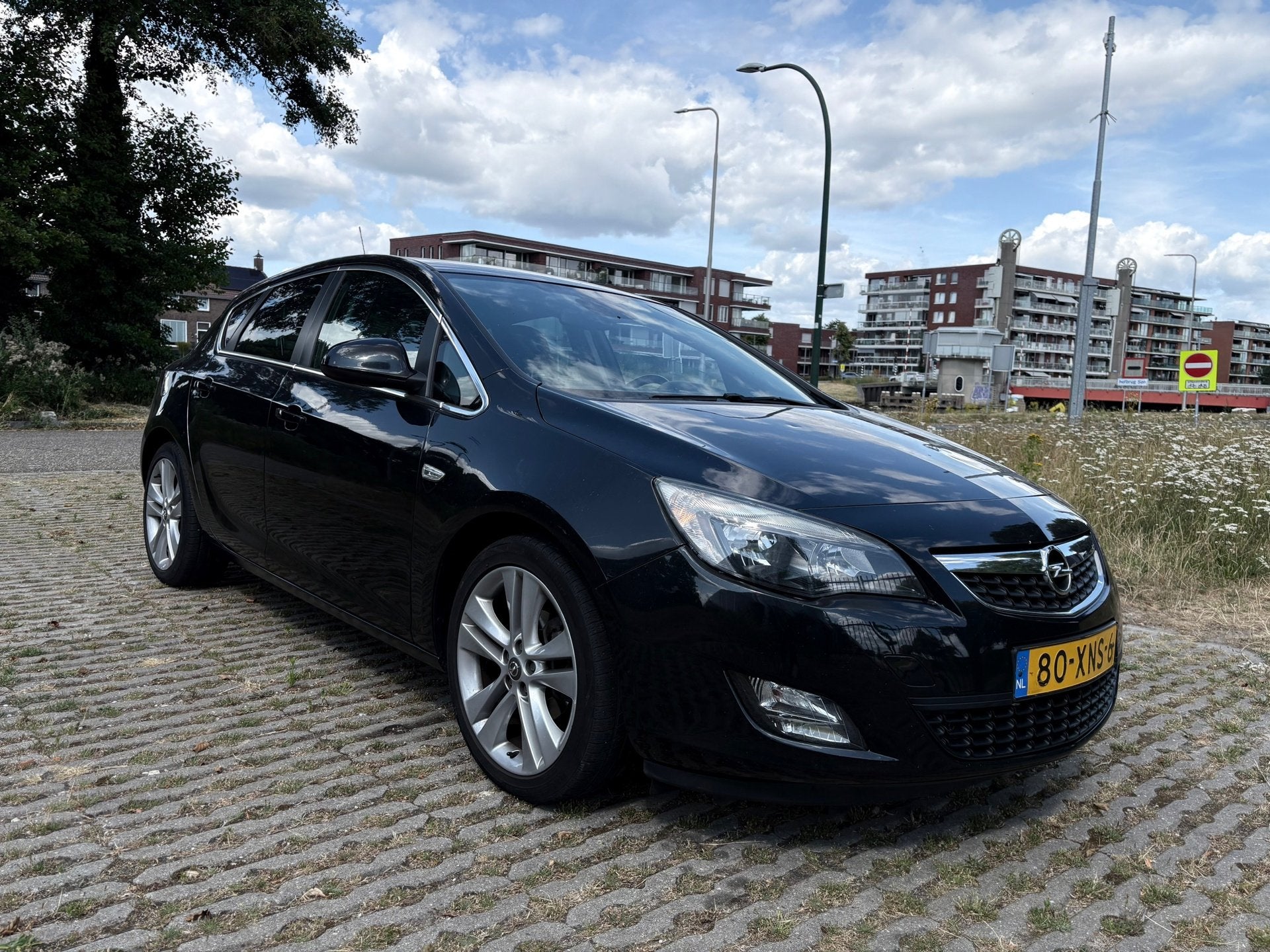 Opel Astra 1.4 Turbo Sport - airco, Auto's, Voorwielaandrijving, Euro 5, Stof, Gebruikt