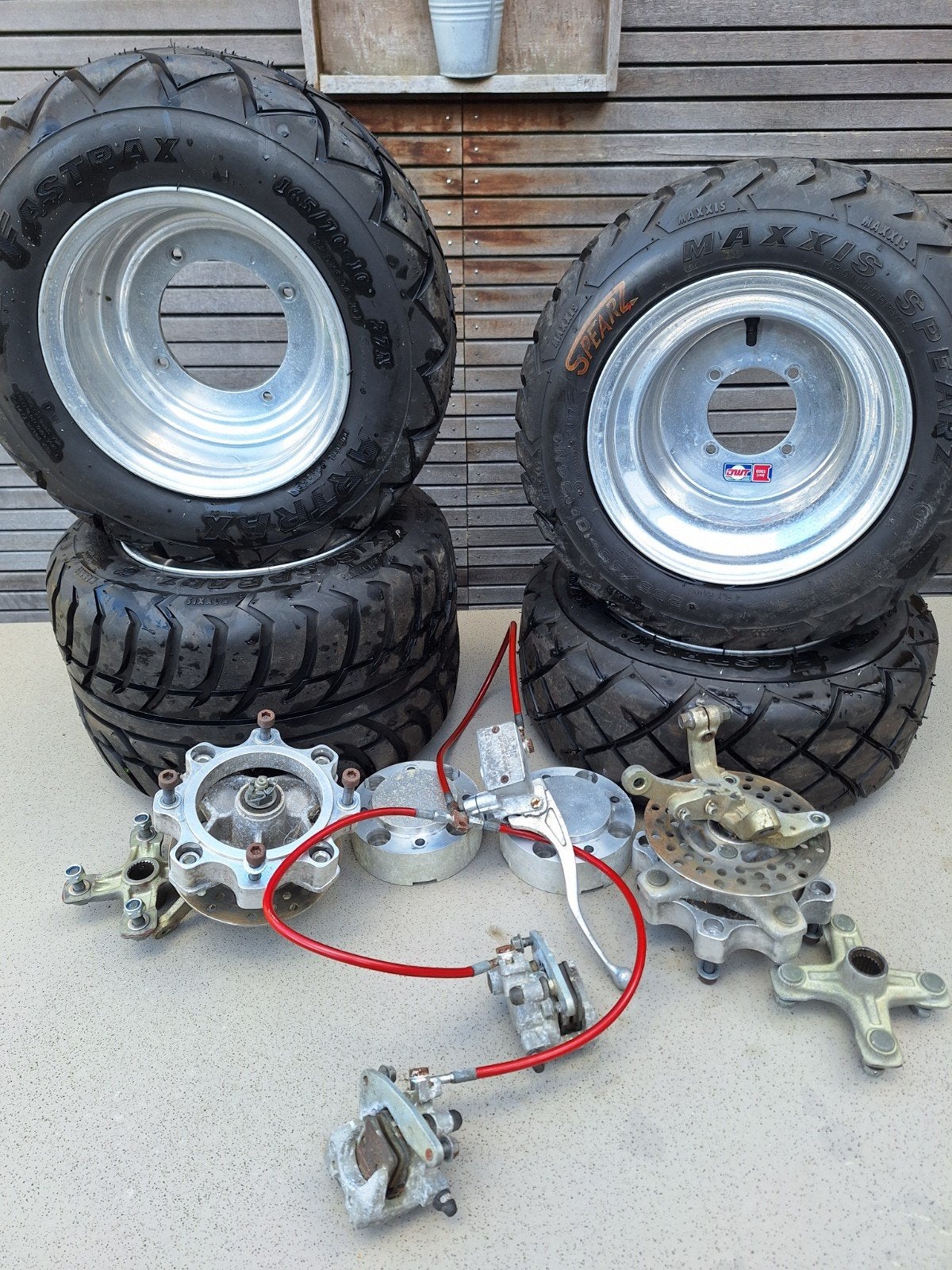 Yamaha Blaster 200cc Quad - Verbreding & Wielset, Ophalen