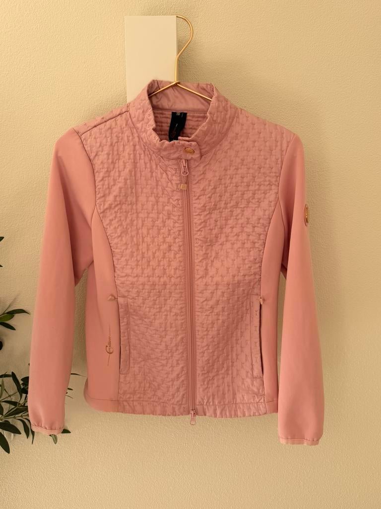 Zomer jasje + shirtje roze maar 152/158 Covalliero, Kinderen, Dressuur, Ophalen of Verzenden, Zo goed als nieuw