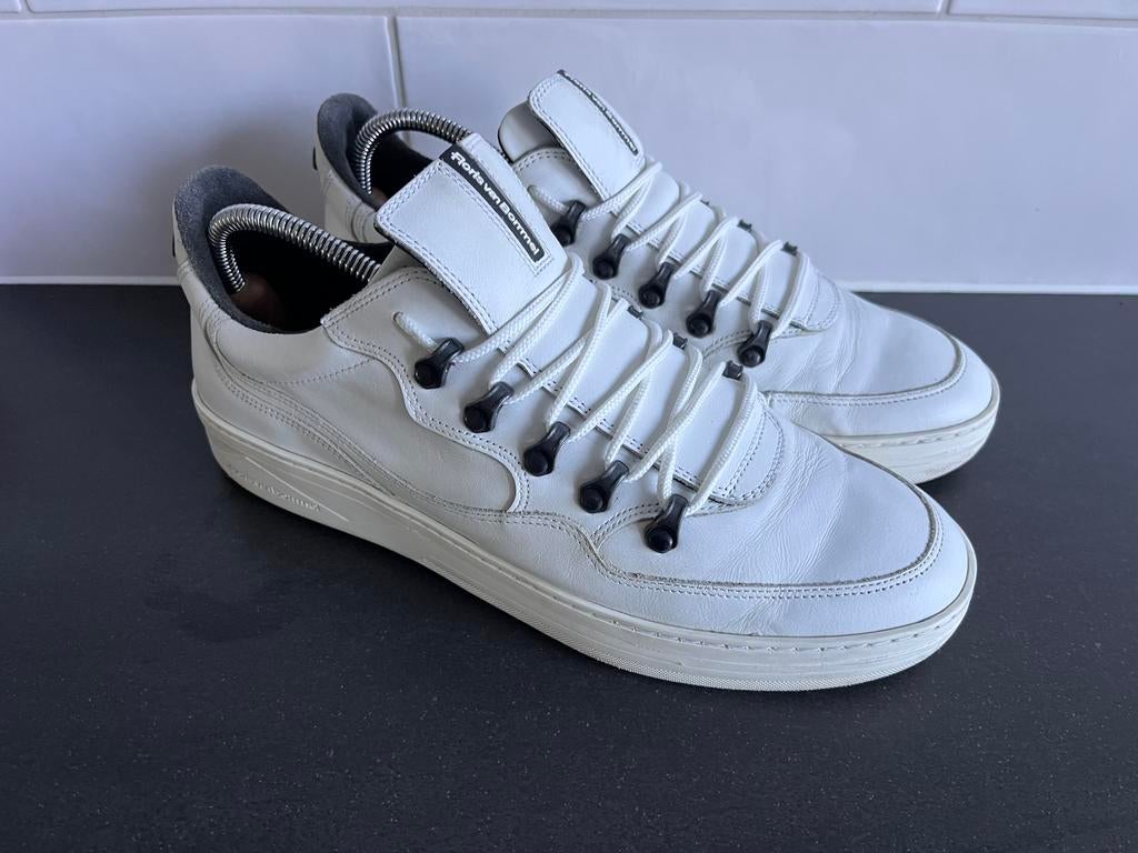 Floris van Bommel sneakers maat 8 / 42, Floris van Bommel, Wit, Floris van Bommel, Ophalen of Verzenden
