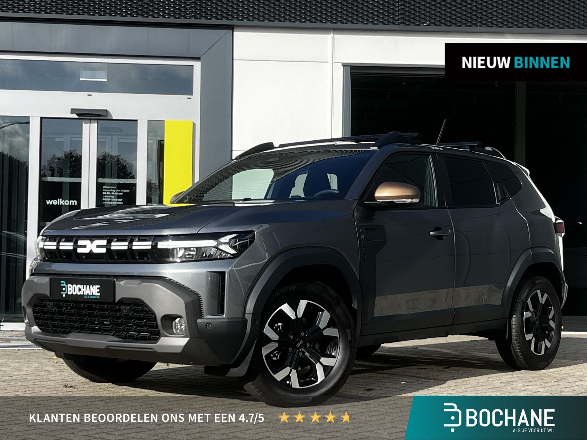 Dacia Duster 1.6 Hybrid 140 Extreme | Full Hybrid | Pack Ass, 94 pk, 4 cilinders, Bedrijf, Nieuw