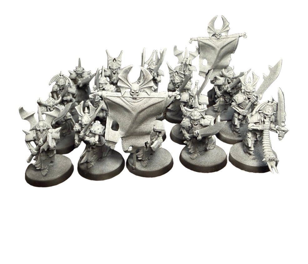 Warhammer Soulblight Gravelords Grave Guard x 20, ., Warhammer, Ophalen of Verzenden, Zo goed als nieuw