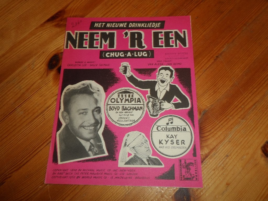 Neem 'r een - tatman / aleda / remo, Gebruikt, Gitaar, Ophalen of Verzenden, Artiest of Componist