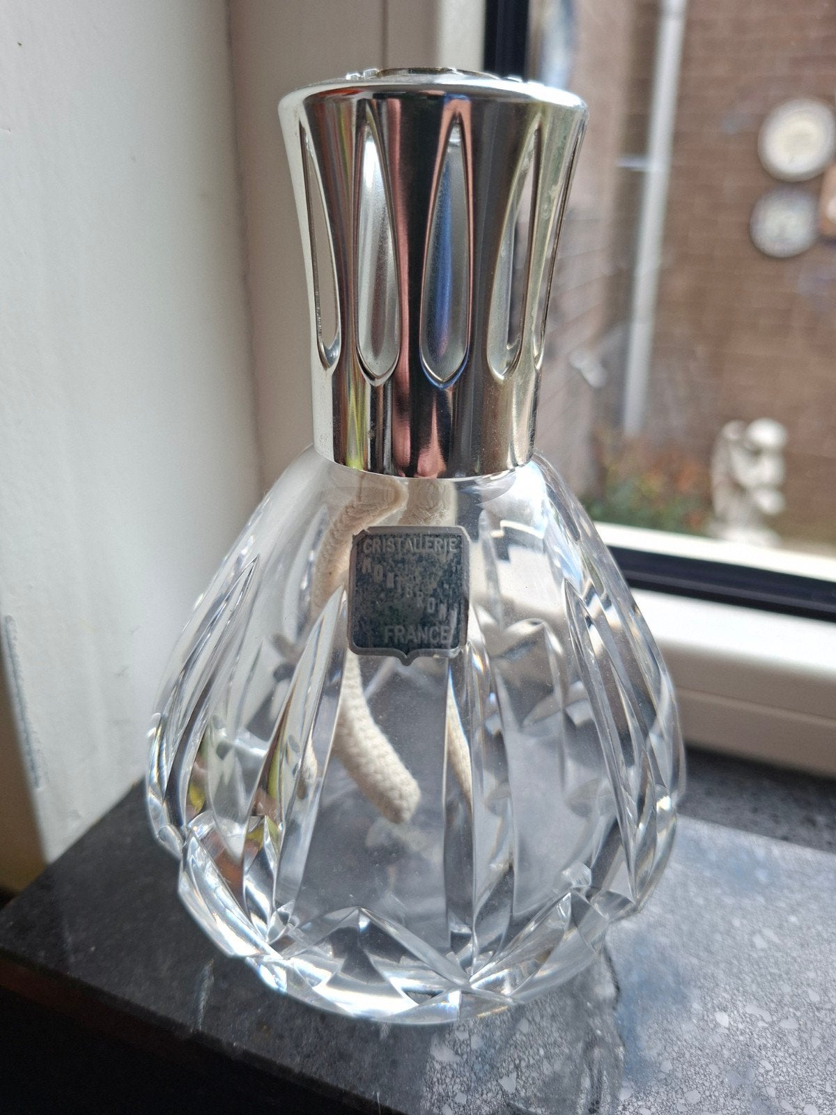 lampe berger kristal handgeslepen Montbronn Frankrijk, Ophalen of Verzenden