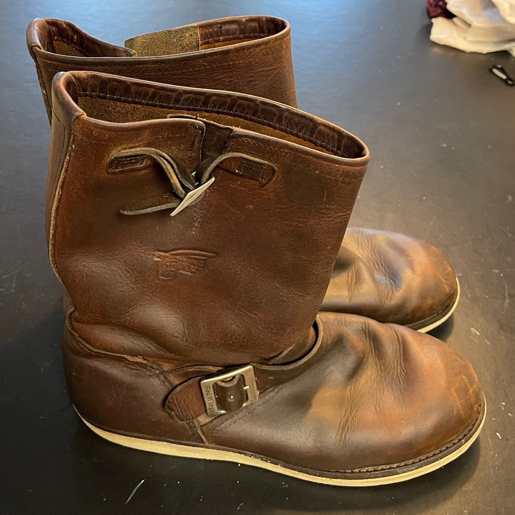 Red Wing Engineer Boots.USA., Kleding | Heren, Bruin, Verzenden, Gedragen, Boots