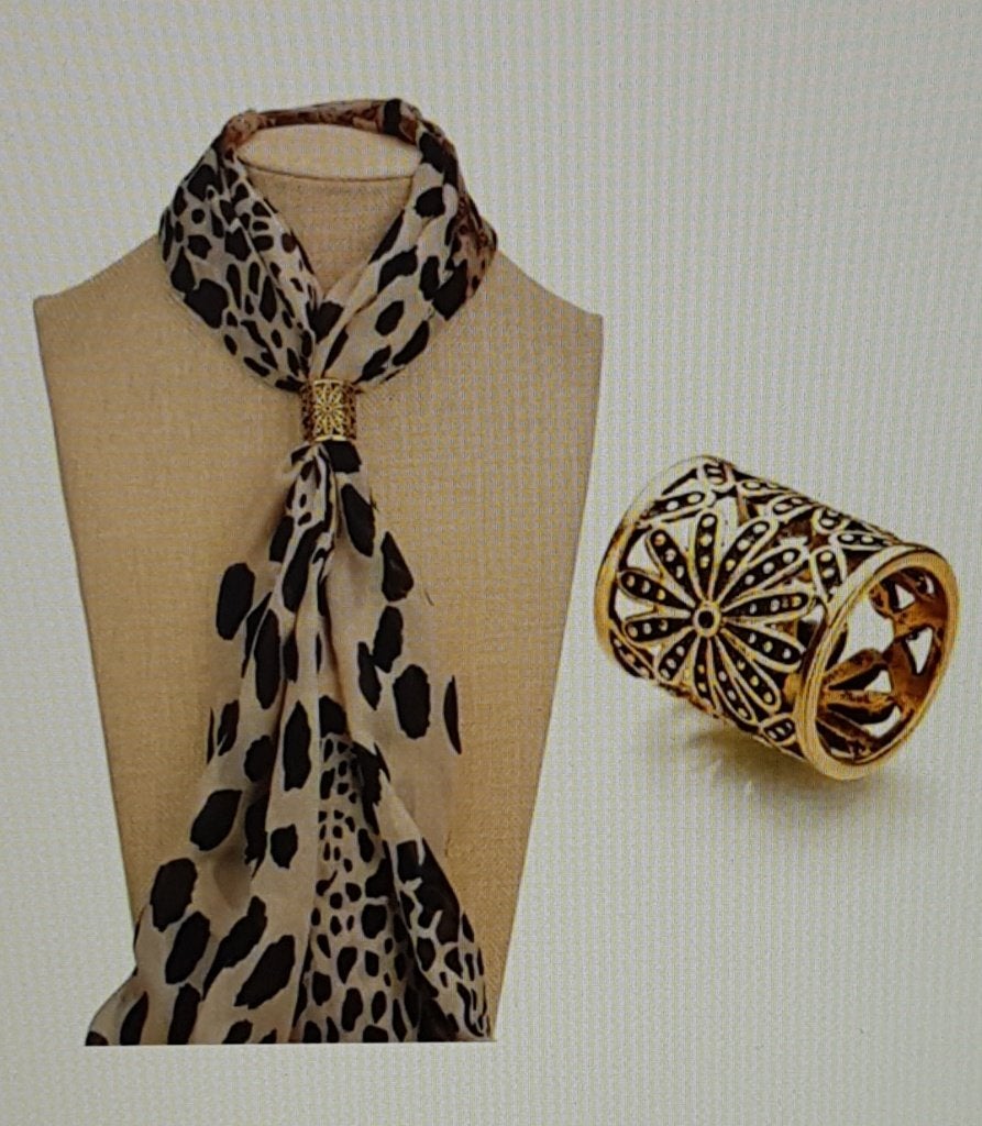 Sjaal broche clip. Nieuw, Ophalen of Verzenden, Nieuw, Goud, Overige materialen