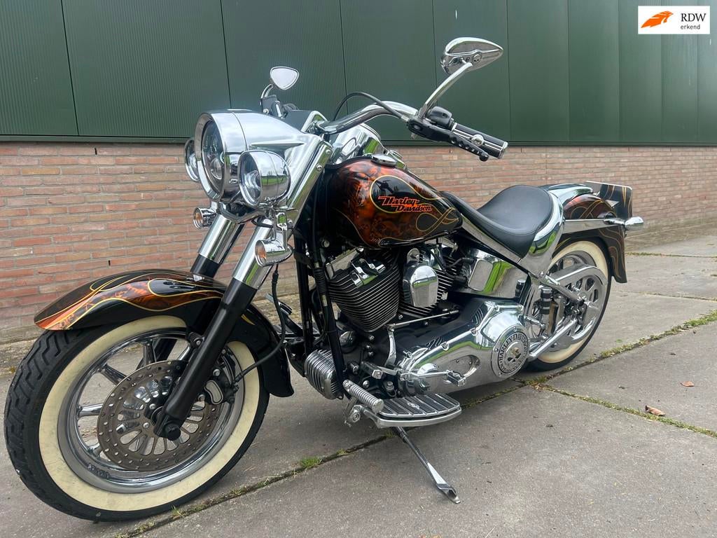 Harley Davidson Chopper 88 FLSTCI Heritage Classic Special p, Boveneind ZZ 33b
3405an  Benschop, NL, Chopper, 1449 cc, Meer dan 35 kW