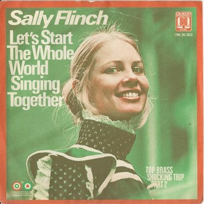 SALLY FLINCH  1974  ZELDZAME & ZÉÉR UNIEKE SCHIJF !! F079, Ophalen of Verzenden, 7 inch, Pop