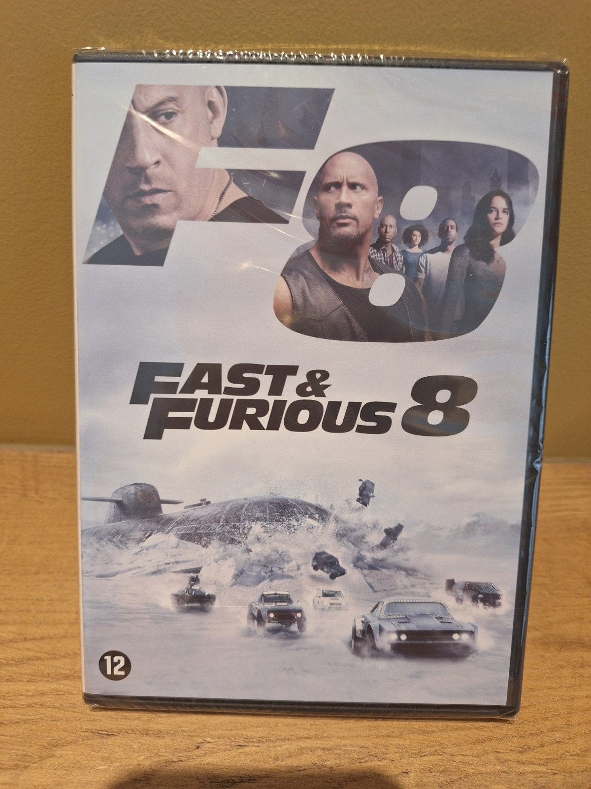 DVD Fast & Furious 8 - Actievolle racefilm, Nederlands, Actie, Ophalen of Verzenden, Nieuw in verpakking