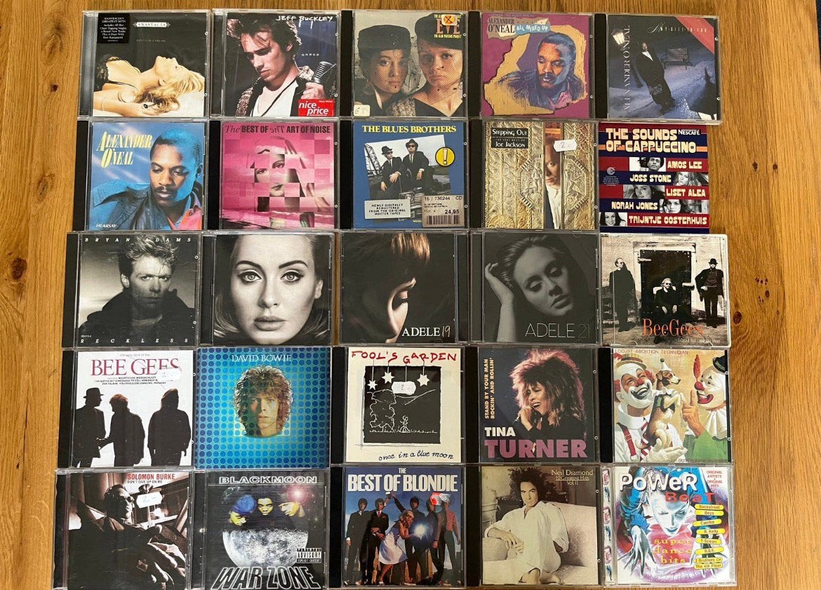 49 cd’s mix pop, rock, soul, blues dance Beyoncé David Bowie, Verzenden, Zo goed als nieuw, Pop