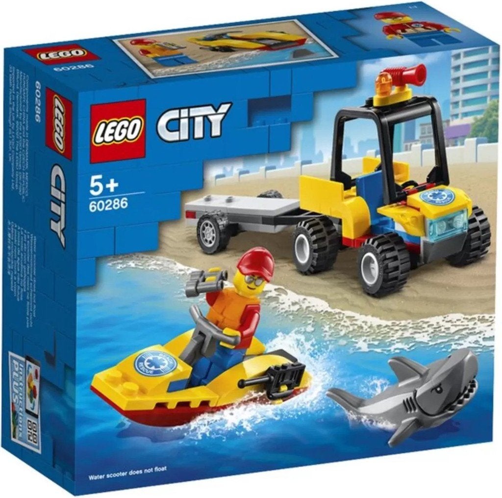 Lego 60286 Strandredding, City, Lego, Ophalen of Verzenden, Zo goed als nieuw