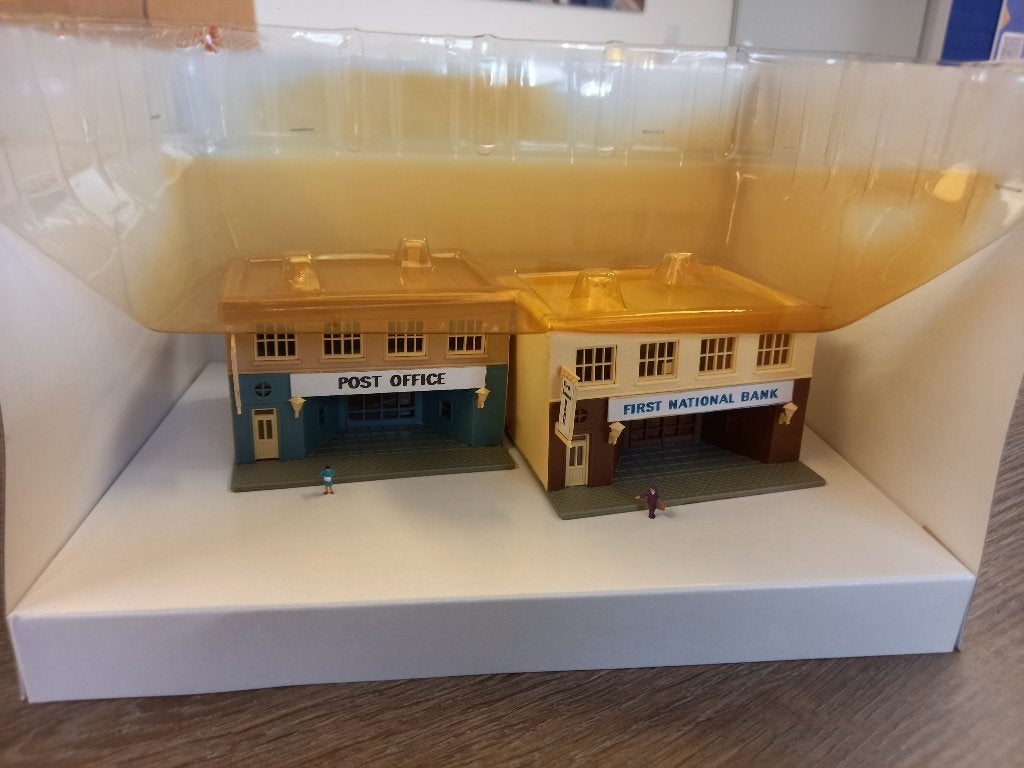 USA bank en postkantoor, Hobby en Vrije tijd, Overige merken, Gelijkstroom, Brug, Tunnel of Gebouw, Nieuw