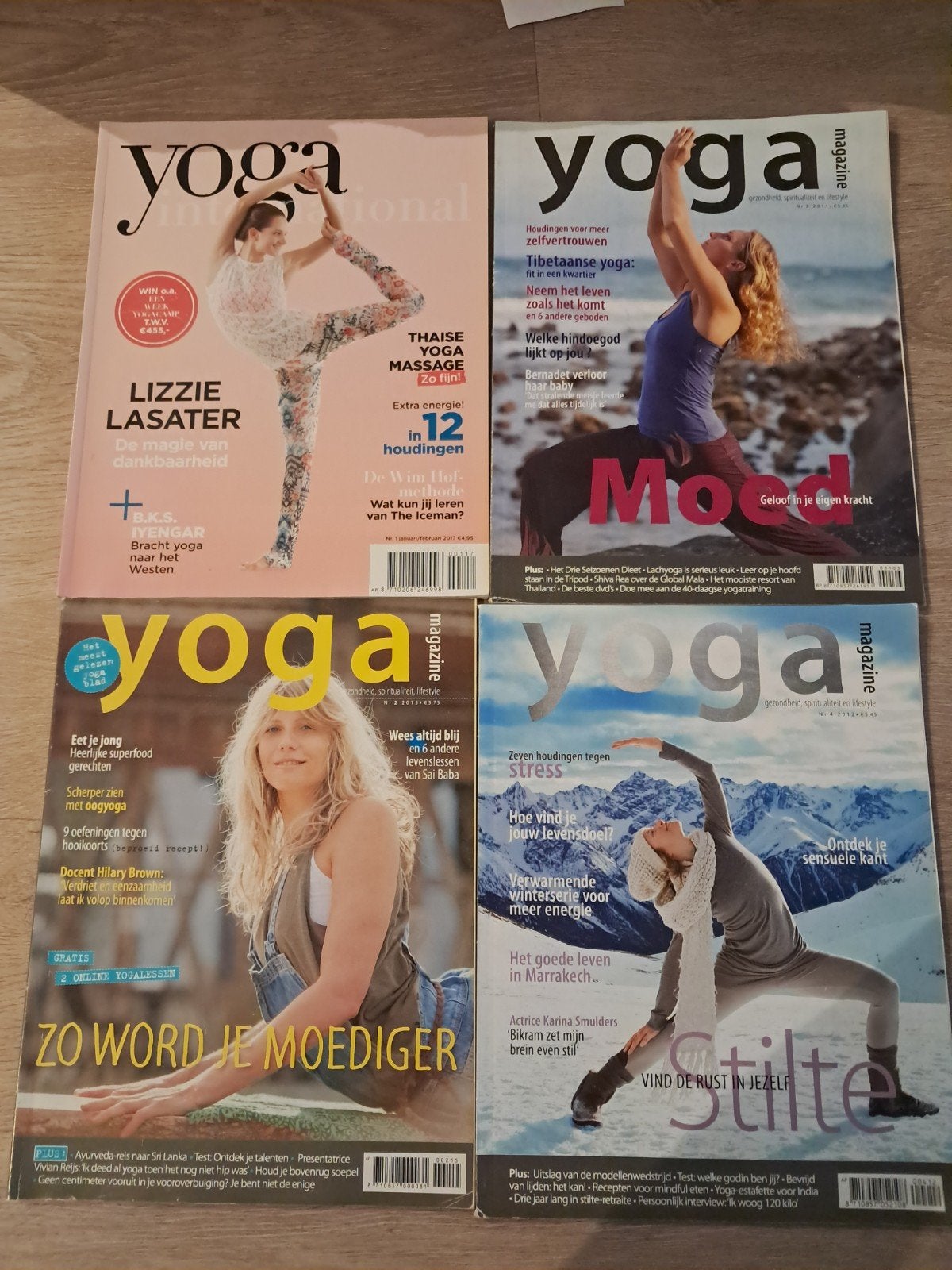 E5 4x Yoga Magazine - Diverse edities, Ophalen of Verzenden, Gelezen, Lichaam en Geest