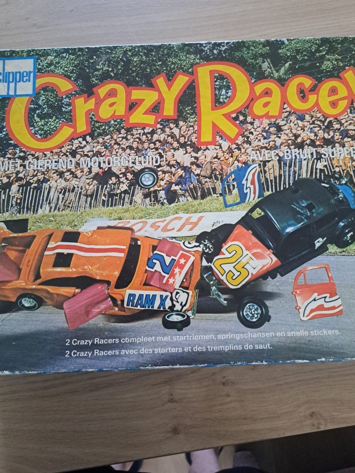 Clipper Crazy Racers - Vintage Speelgoedauto's, Ophalen of Verzenden