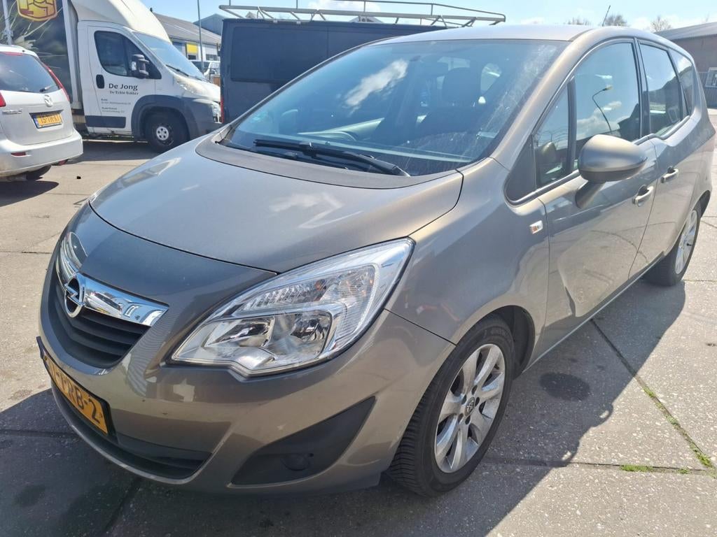 Opel Meriva 1.4 Turbo Ecotec 120pk 2011 Bruin, Auto's, Voorwielaandrijving, 680 kg, 4 cilinders, Bruin