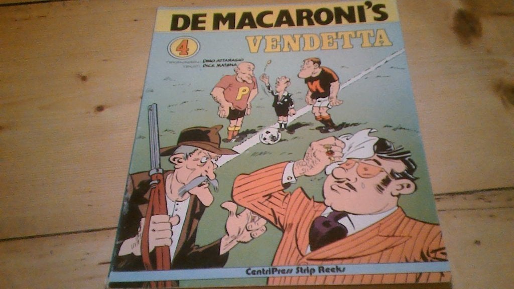 De Macaronis, Eén stripboek, Verzenden, Zo goed als nieuw
