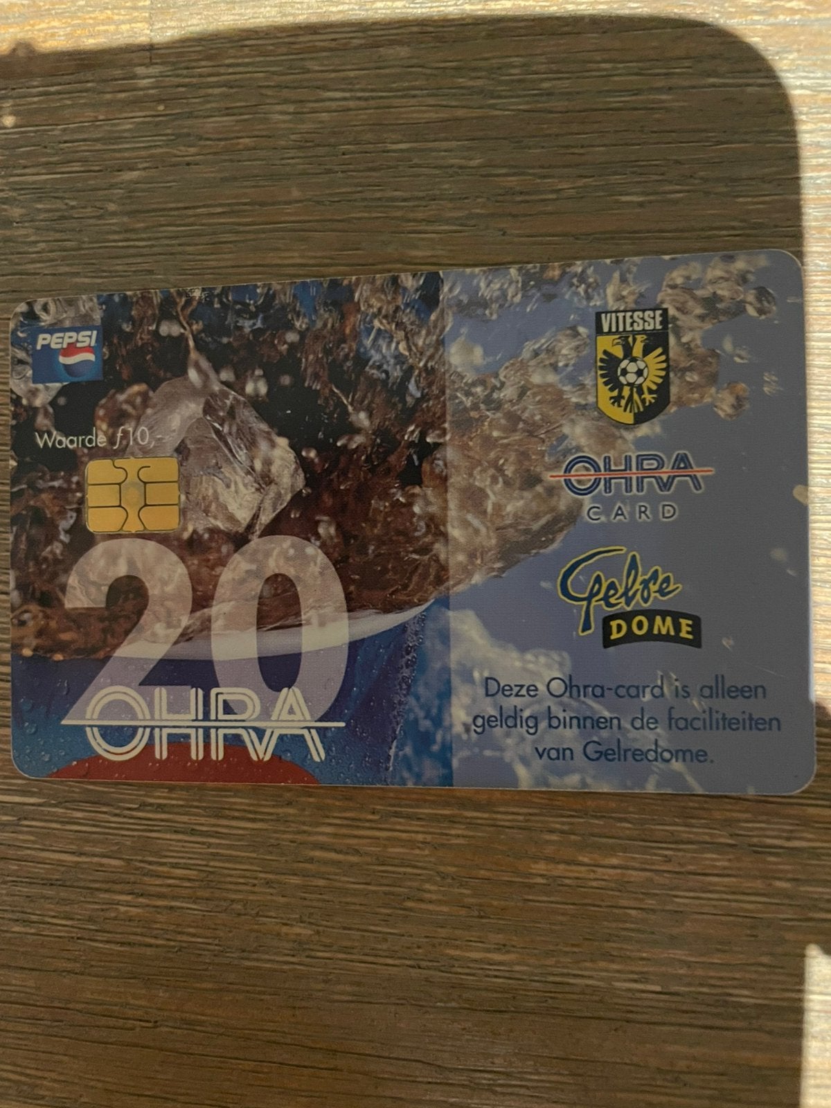 Vitesse / Ohra kaart uit het jaar 2000, Ophalen of Verzenden