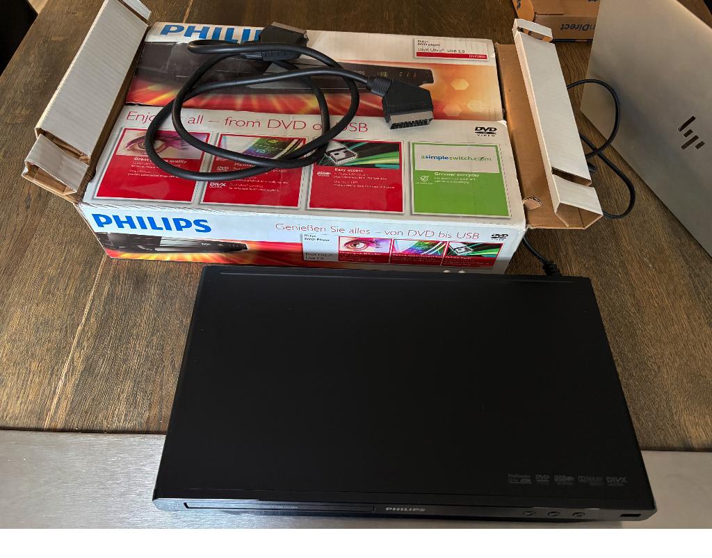 Philips DVD-player DVP3850/12, Ophalen, Nieuw, Dvd-speler, Philips