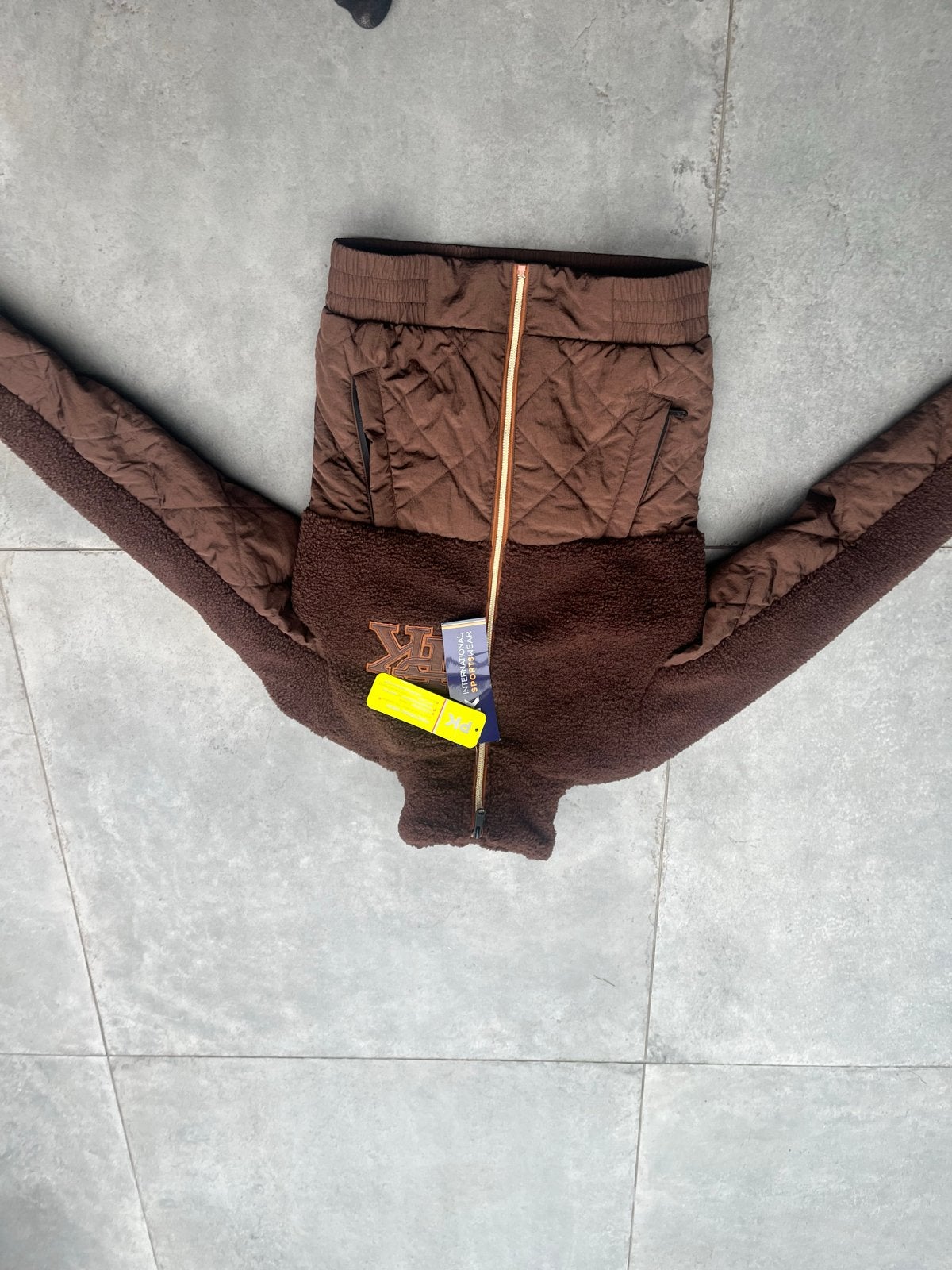 PK International Sportswear Java 36 jas bruin, Ophalen of Verzenden, Nieuw, Maat 36 (S), Bruin