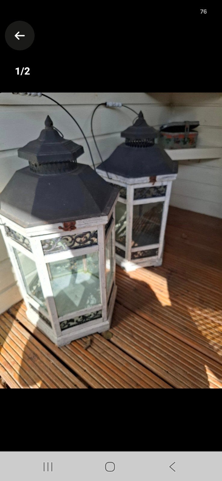 windlichten, Ophalen, Netvoeding, Minder dan 50 watt