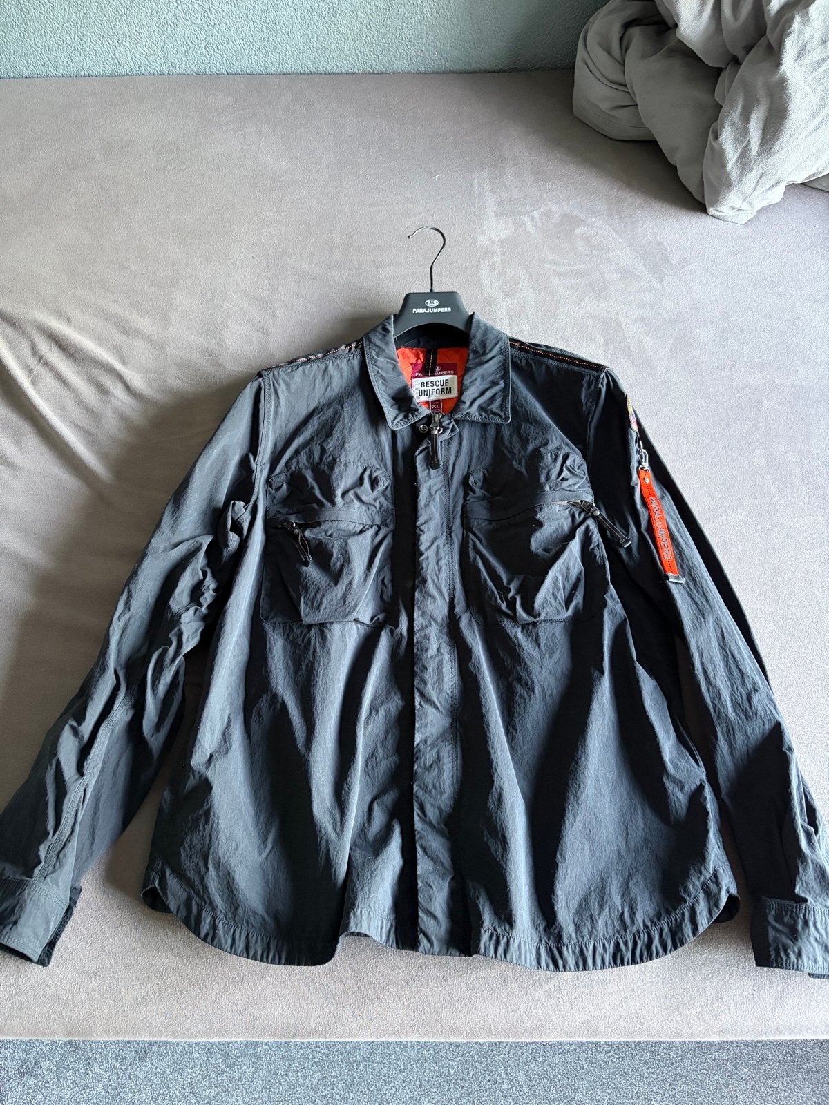 Parajumpers Rescue Uniform Overhemd Jas - Maat XL, Kleding | Heren, Ophalen of Verzenden, Zo goed als nieuw, Maat 56/58 (XL), Zwart