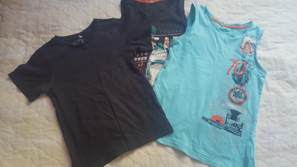 Jongens t shirt maat 122 en 128, Kinderen en Baby's, Kinderkleding | Maat 122, Ophalen of Verzenden, Zo goed als nieuw, Jongen