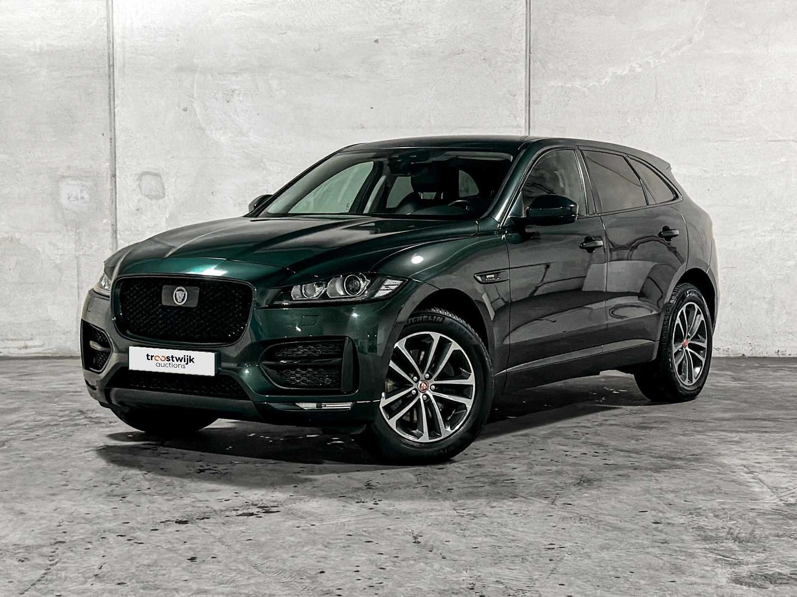 Jaguar F-PACE 3.0 V6 S AWD 30d 300pk 2017, K-694-SH, Automaat, Gebruikt, Euro 6, 2993 cc