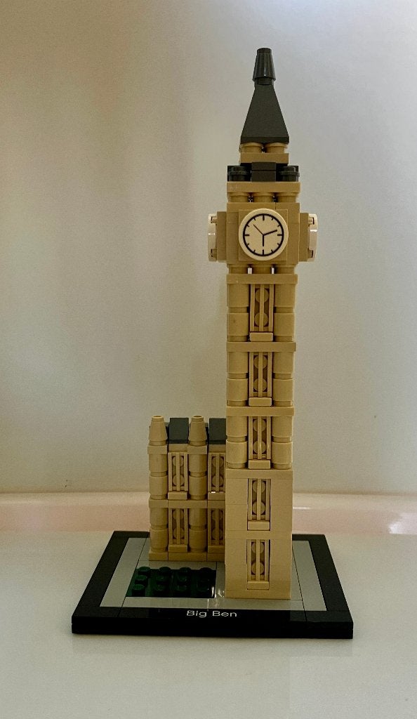 Lego Architecture: 21013 - Big Ben - Compleet, Gebruikt, Lego, Architecture, Ophalen of Verzenden
