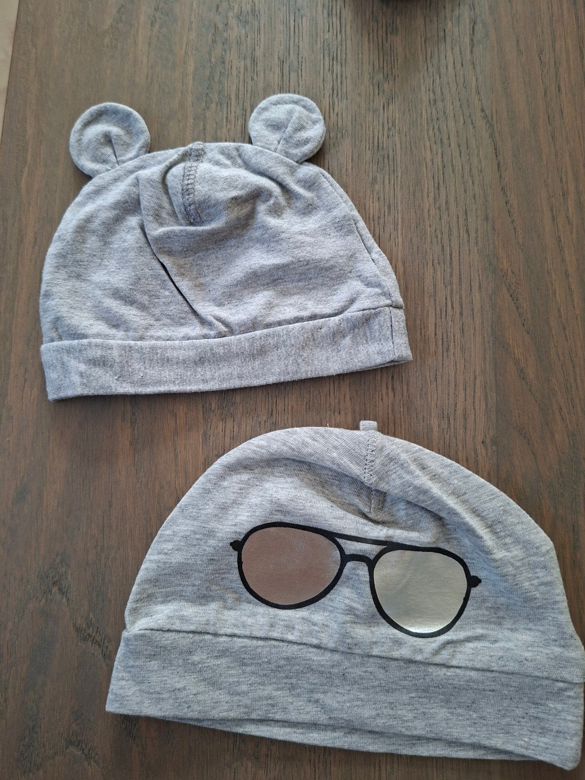 Baby's eerste mutsje H en M  maat 56+ 62 samen €3.00, Maat 50, Jongetje of Meisje, Nieuw, Ophalen of Verzenden
