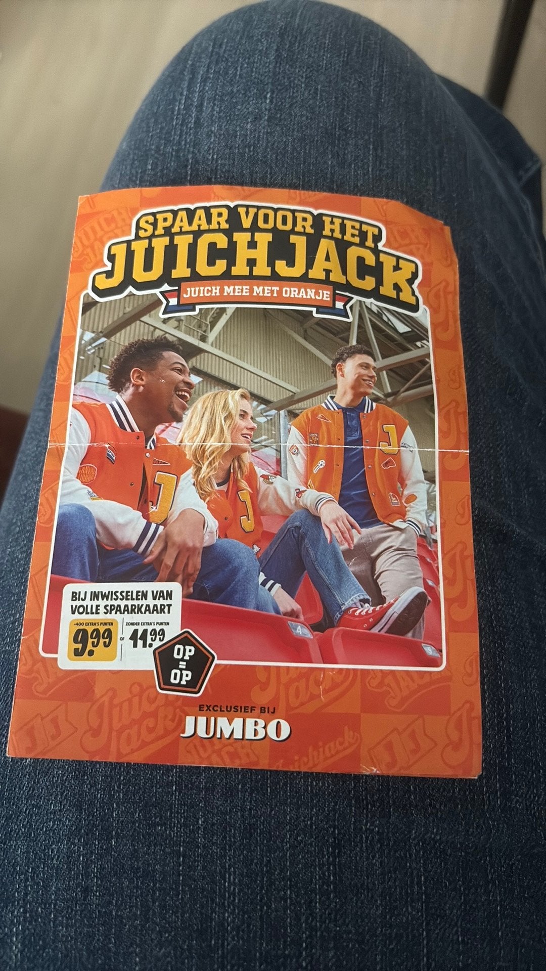 Volle kaart Juich Jack, Albert Heijn, Ophalen