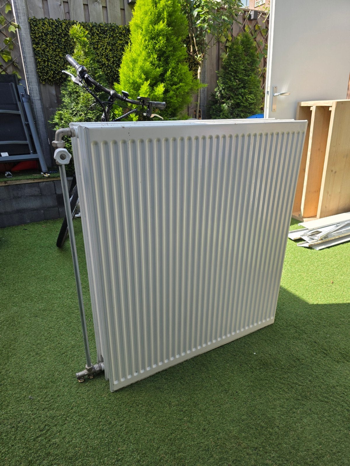 2x Radiator T33 80x90 cm, Ophalen, Gebruikt, Radiator, 60 tot 150 cm