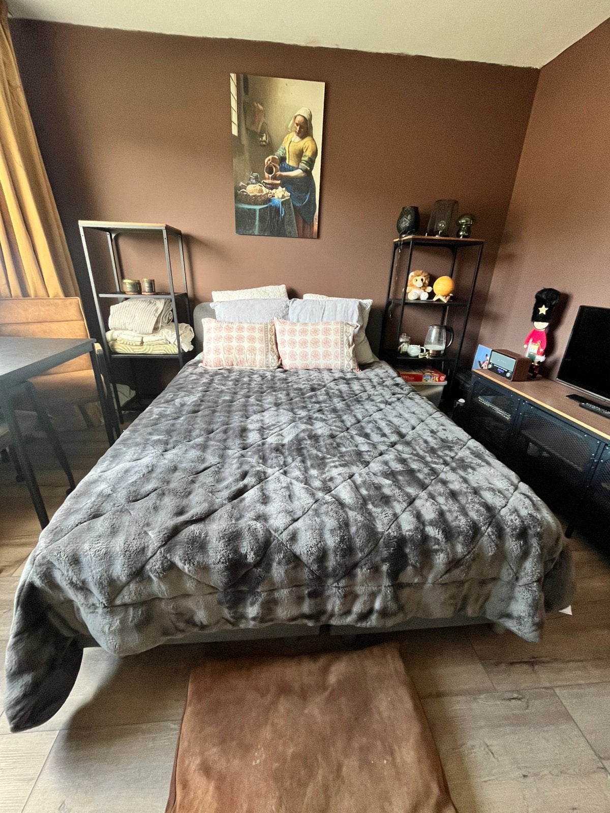 2 persoonsbed 1.40, Huis en Inrichting, Ophalen, Gebruikt, Tweepersoons, 140 cm