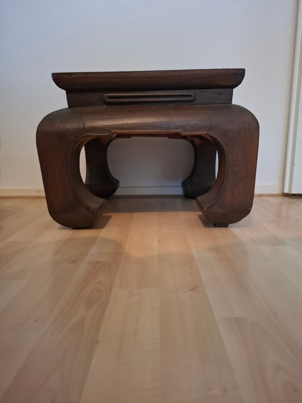 Opium tafel van hout, Ophalen, Minder dan 50 cm, Gebruikt, Koloniaal
