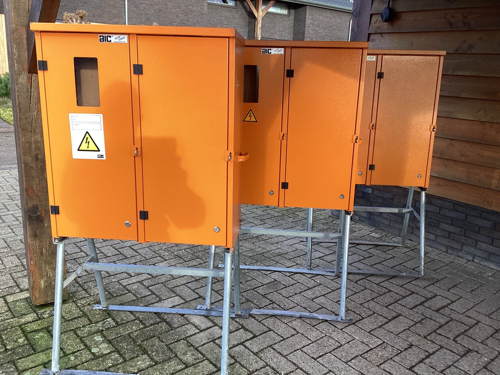 BOUWSTROOMKAST MERZ KERAF Bouwmeterkast BOUWWATERPUT 25/40A, Ophalen, Zo goed als nieuw, Overige typen
