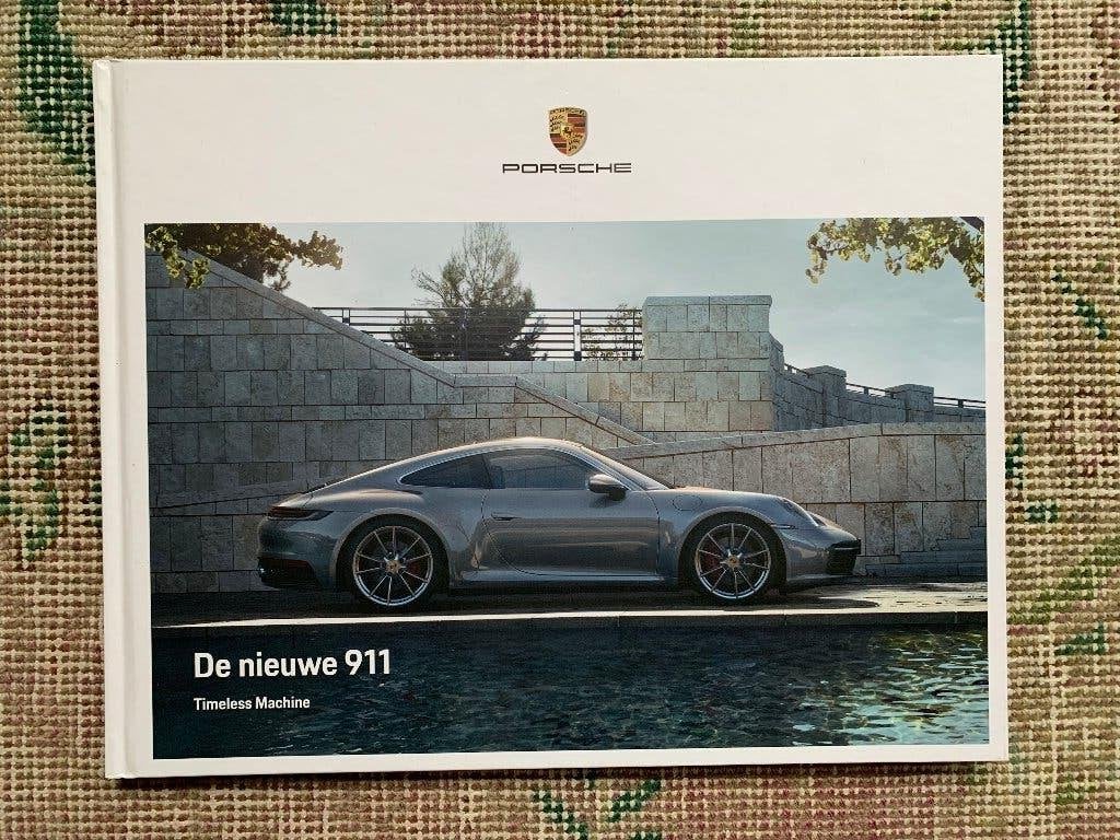 Brochure Porsche 911 992 coupe 2018 Nederlandstalig nieuw, Porsche, Nieuw, Ophalen of Verzenden, Porsche