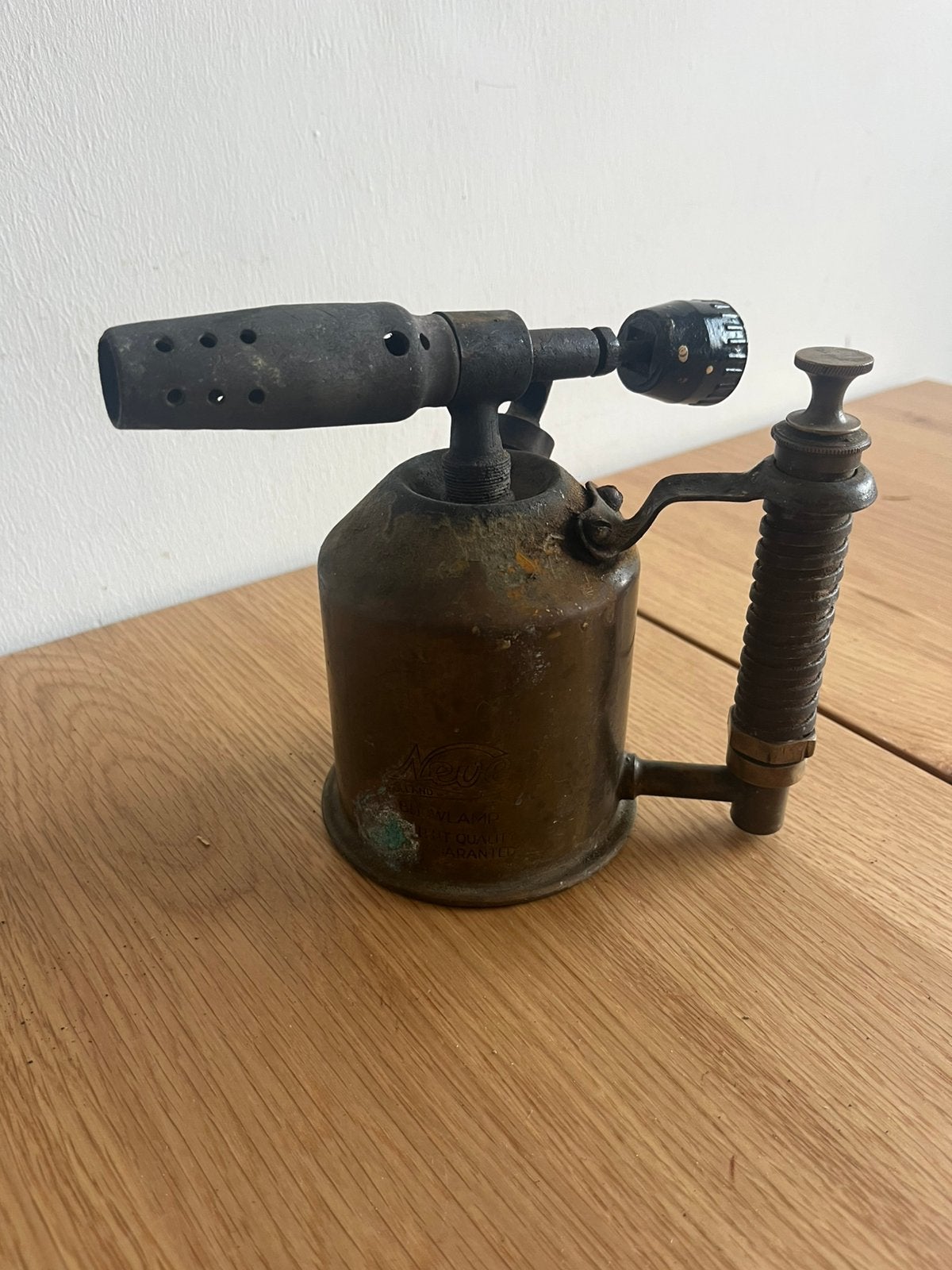 Soldeerlamp, Ophalen