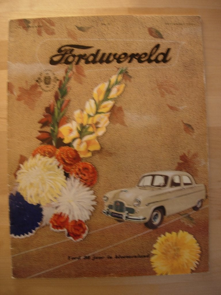 Ford Wereld September 1954 – Fordwereld, Boeken, Ford, Ophalen of Verzenden, Zo goed als nieuw, Ford