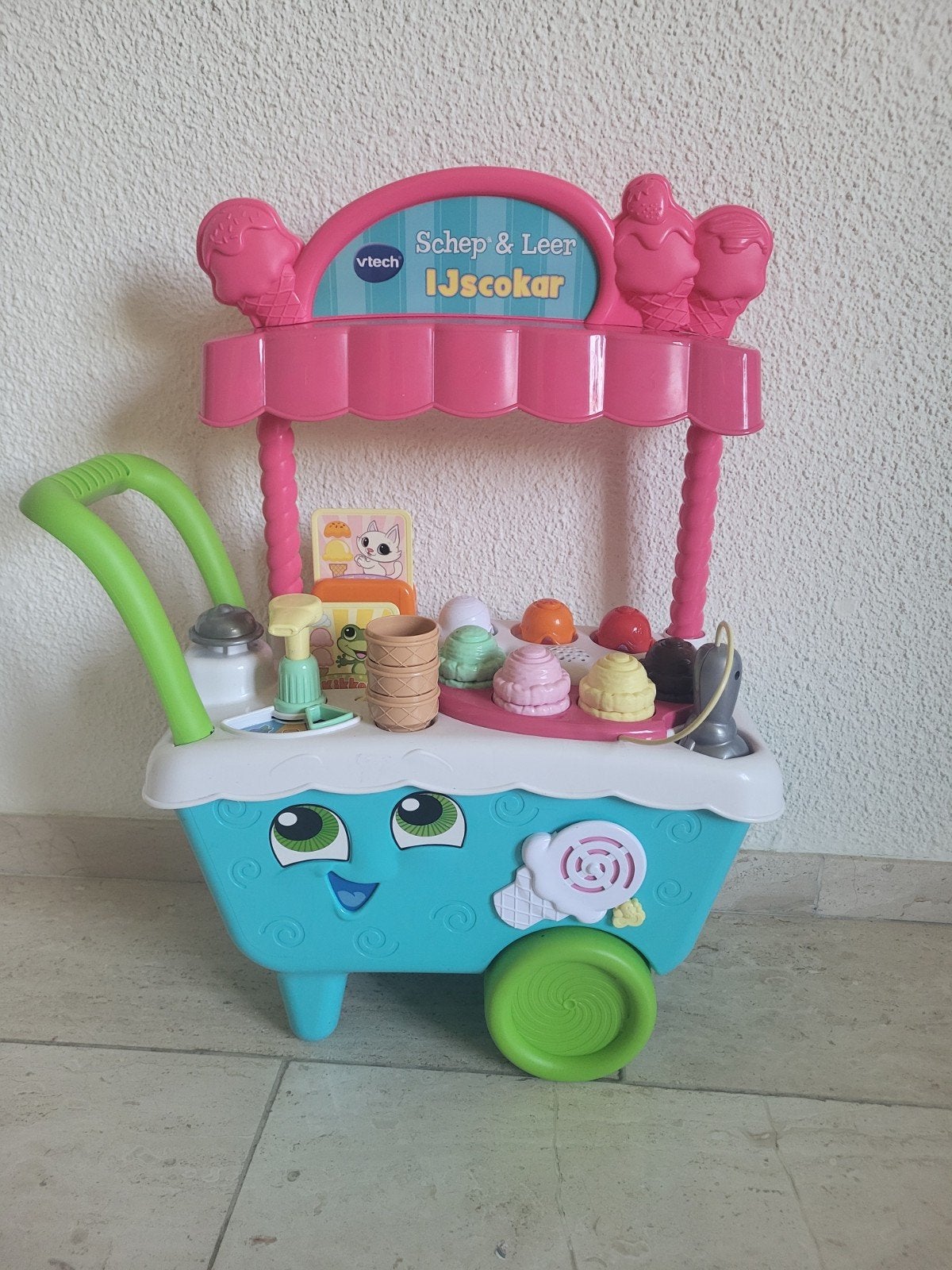 VTech Schep & Leer IJscokar - Interactief Speelgoed, Ophalen, Zo goed als nieuw, 2 tot 4 jaar