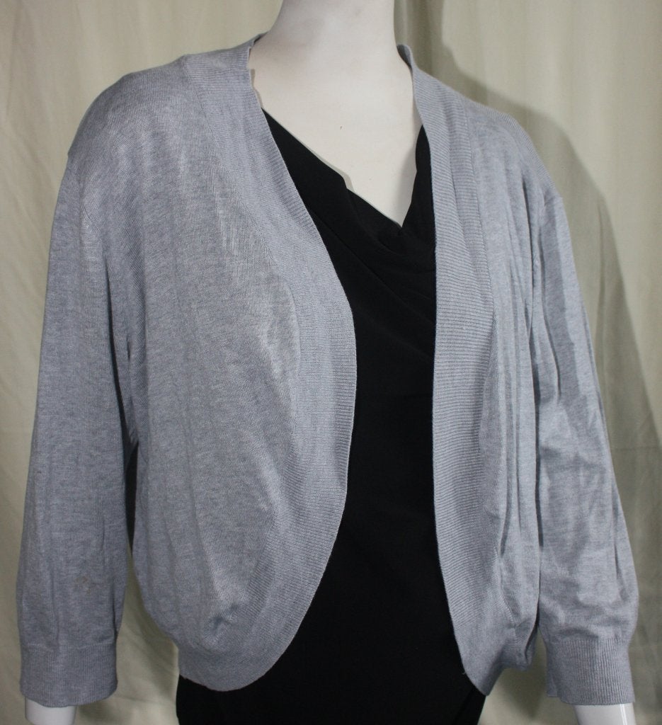 Nieuwe grijze bolero vest Canda mt L 44-46, Maat 42/44 (L), Nieuw, Ophalen of Verzenden, Grijs