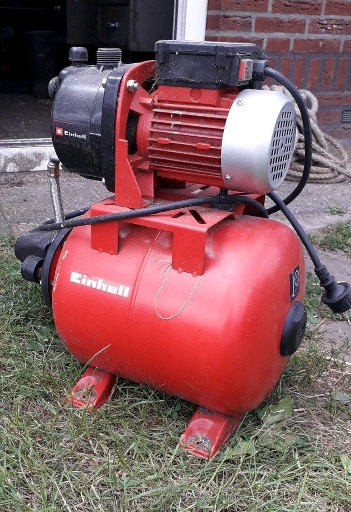 einhell gc ww 6538 hydrofoor waterpomp 650w 20 liter nieuw, Tuin en Terras, Waterpompen, Ophalen of Verzenden
