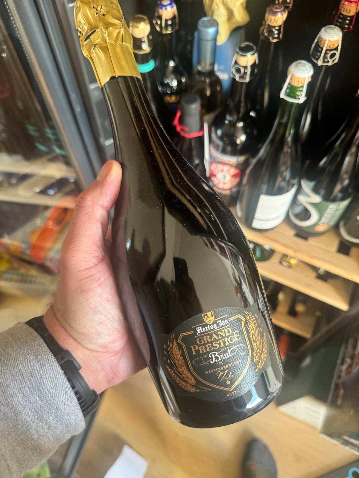 Hertog jan grand prestige brut 2023, Ophalen of Verzenden, Nieuw, Flesje(s), Hertog Jan