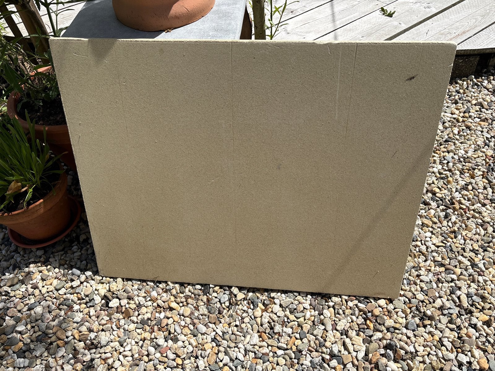 Vuurvaste Vlamplaat 80x62 cm voor Haard/Kachel, Huis en Inrichting, Haarden, Ophalen of Verzenden, Gebruikt, Overige soorten