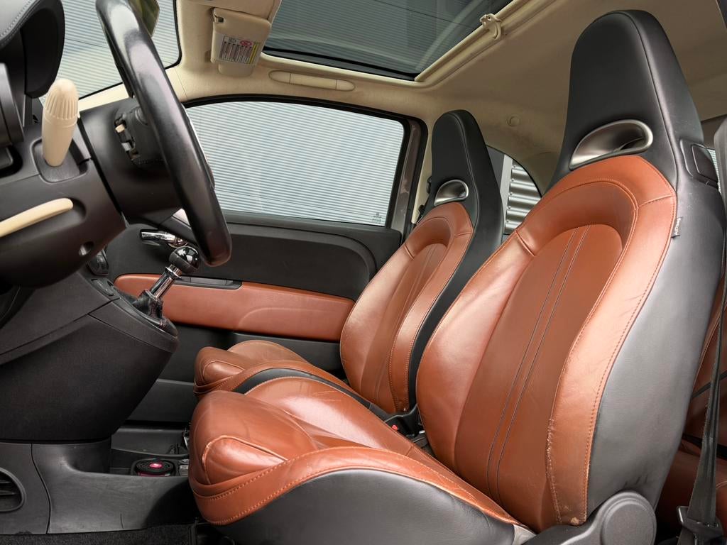 FIAT 500 1.2 ABARTH KUIPSTOELEN LEDER PANORAMADAK NAVI CLIMA, Voorwielaandrijving, 1242 cc, 840 kg, Handgeschakeld