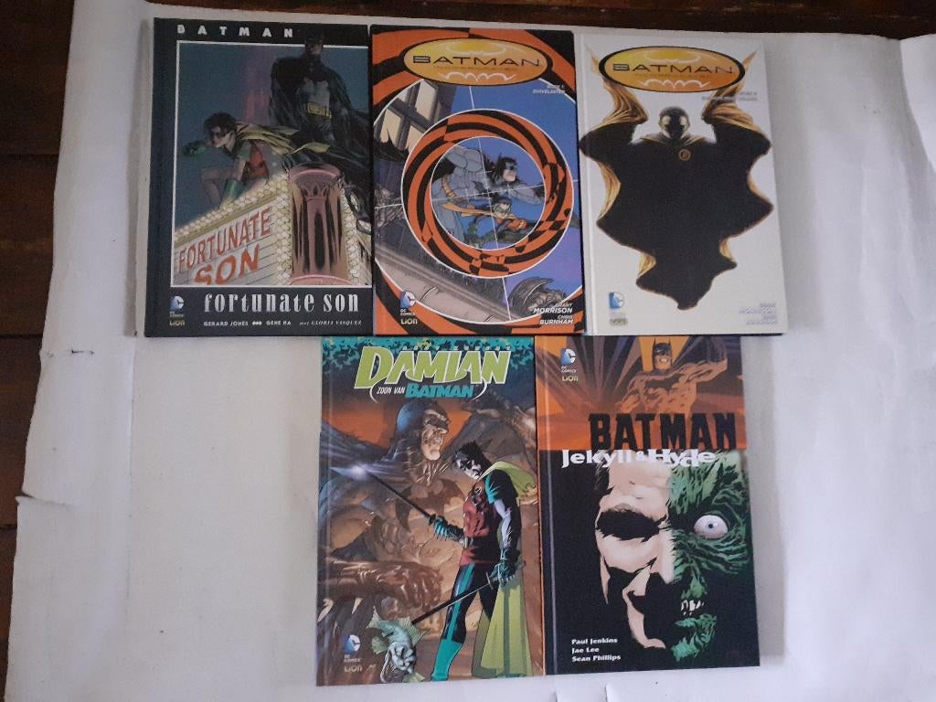 Batman 5 x verschillend - hc - Nederlandstalig, Meerdere stripboeken, Verzenden, Zo goed als nieuw, Andy Kubert